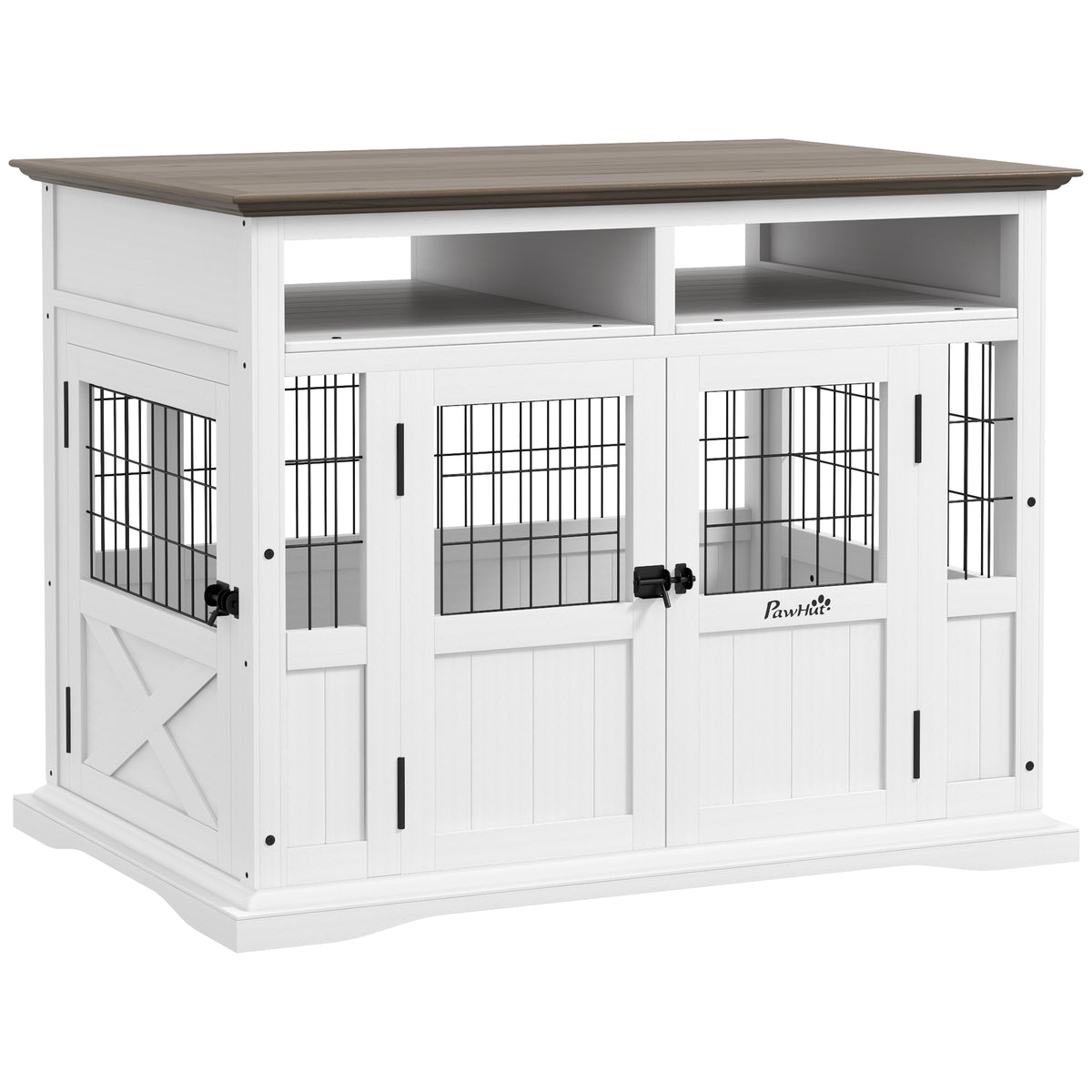 White Storage Calm Crate Table