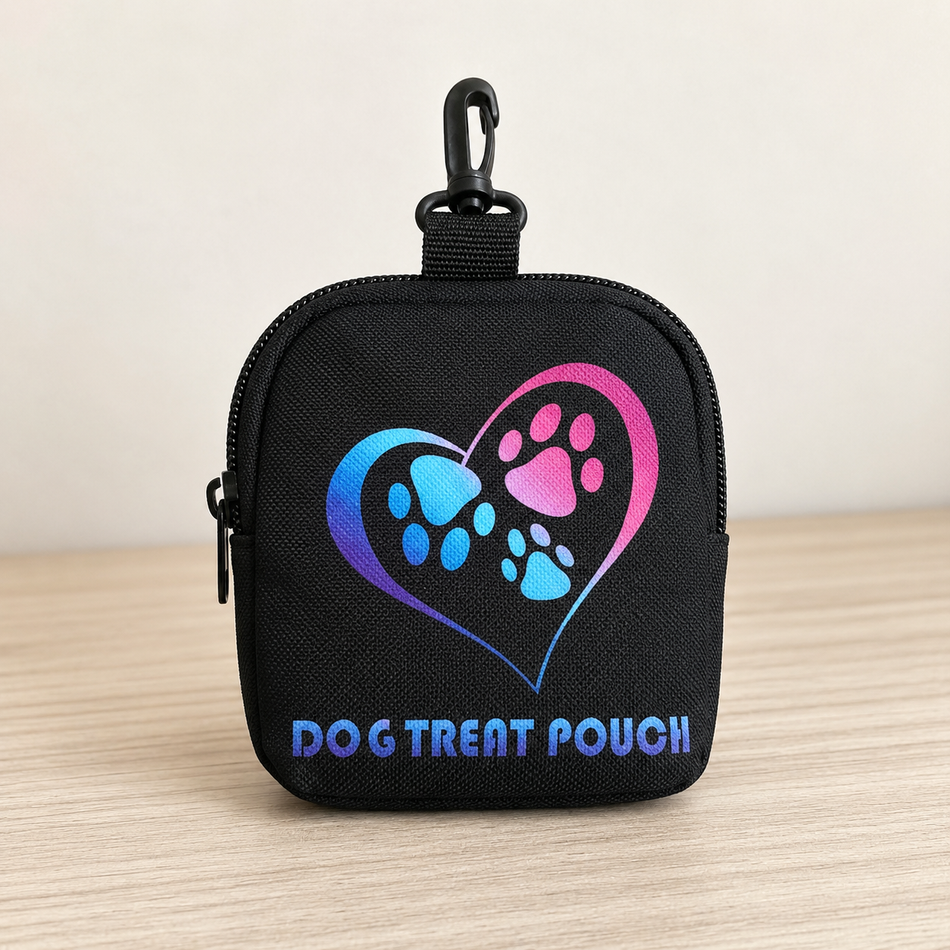 Portable Treat Pouch for dogs — training reward bag for walks, treats, and daily routines — LURE Wellness