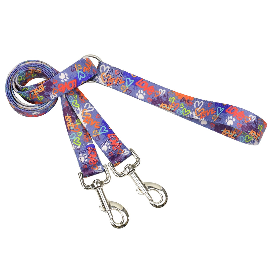 Love Graffiti Blue Freedom No-Pull Harness