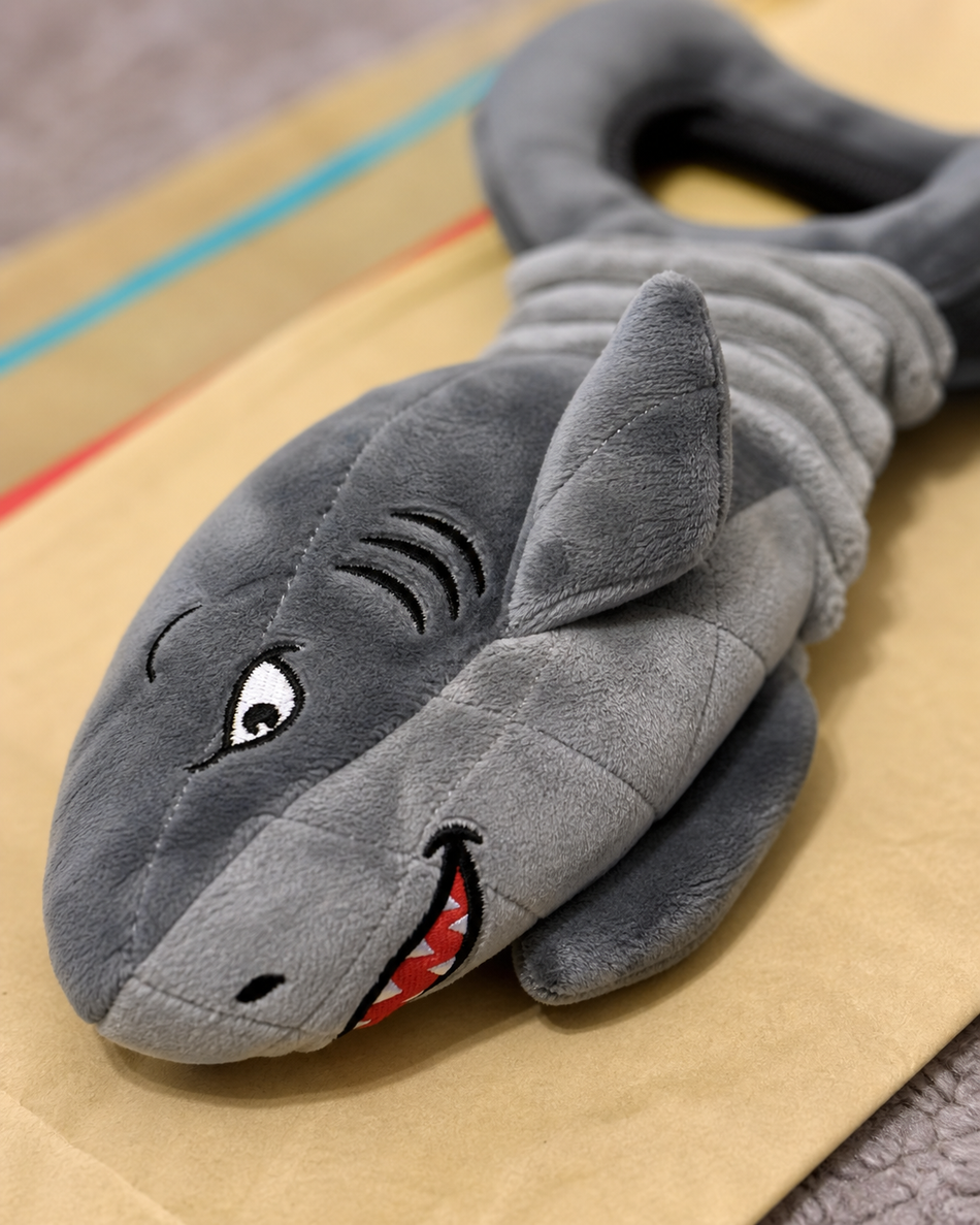 Grey Shark Plush Toy