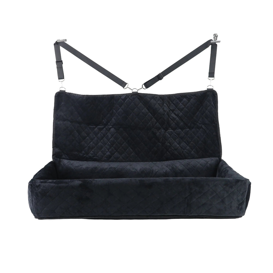 Huntley Pet Dog Car Seat & Back Seat Booster Bed for Large Dogs