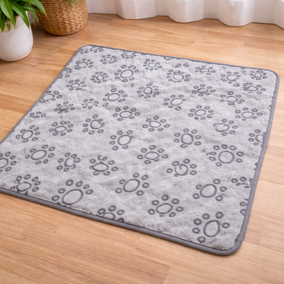 Paw Print Fleece Blanket
