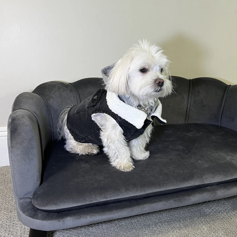 Pearl Design Elevated Dog Sofa | Washable Cushion