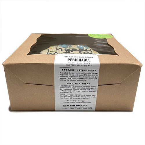 Blue Sprinkle Dog Cake (Perishable) - LURE Wellness