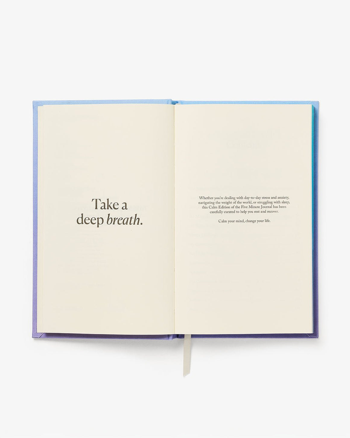 Calm x The Five Minute Journal - LURE Wellness