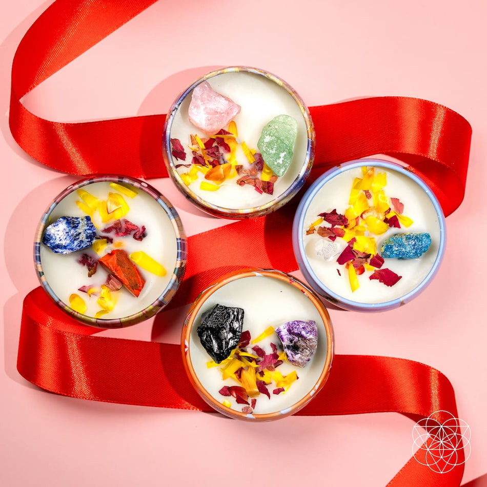 Christmas Candle Set: Stress Less, Cheer More - LURE Wellness