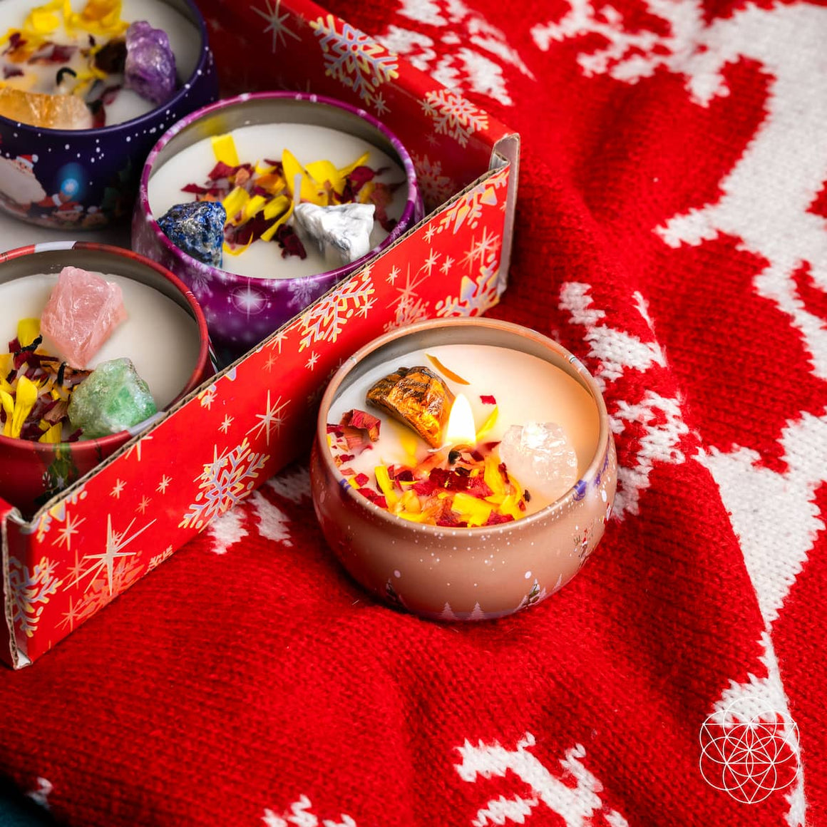 Christmas Candle Set: The Empath’s Holiday Survival Kit - LURE Wellness