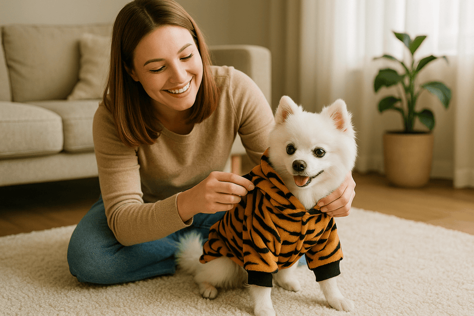 Cozy Pet Tiger Hoodie – Warm Animal Costume for Dogs - LURE Wellness