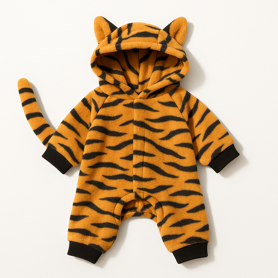 Cozy Pet Tiger Hoodie – Warm Animal Costume for Dogs - LURE Wellness