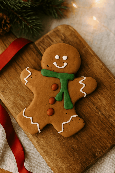 Gingerbread Man Dog Cookie - LURE Wellness