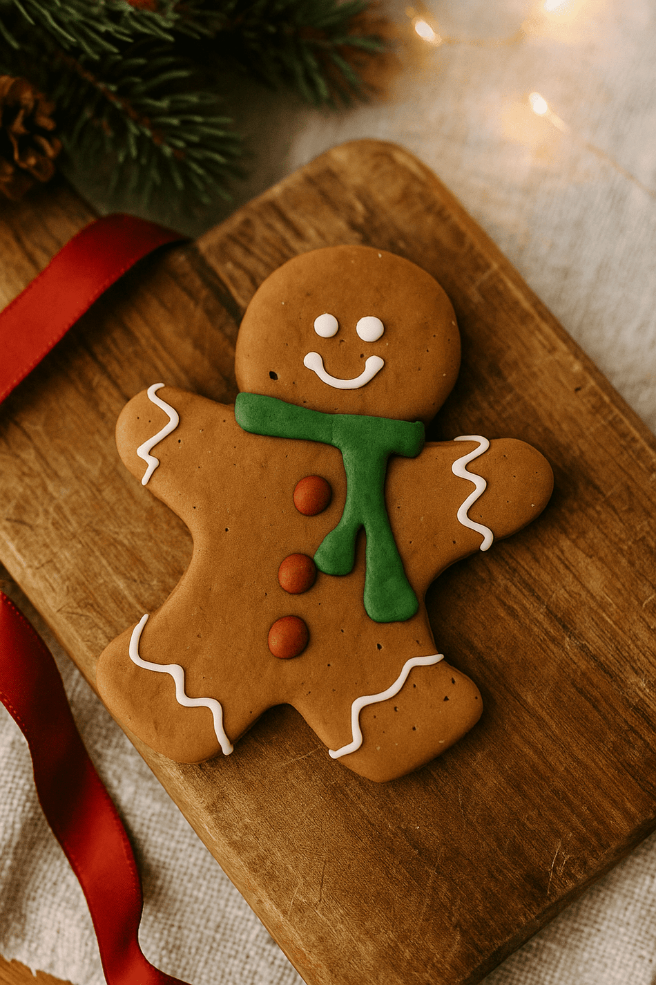 Gingerbread Man Dog Cookie - LURE Wellness