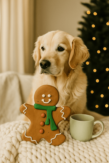 Gingerbread Man Dog Cookie - LURE Wellness
