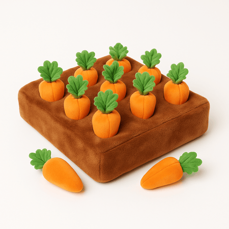 Interactive Carrot Snuffle Mat – Pet Enrichment for Calm & Focus - LURE Wellness