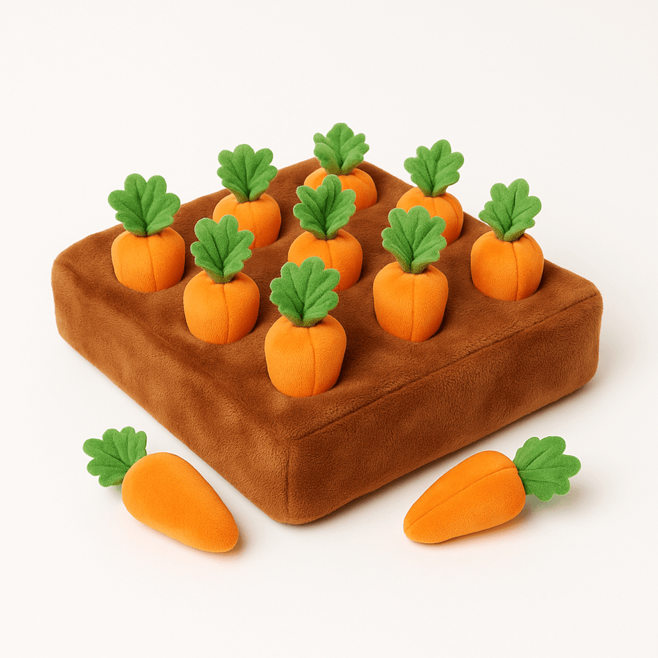 Interactive Carrot Snuffle Mat – Pet Enrichment for Calm & Focus - LURE Wellness