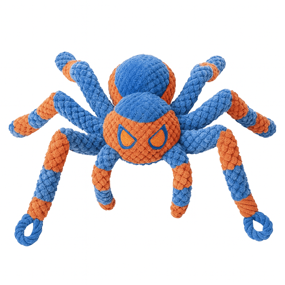Large Dog Toy – Blue Spider - LURE Wellness