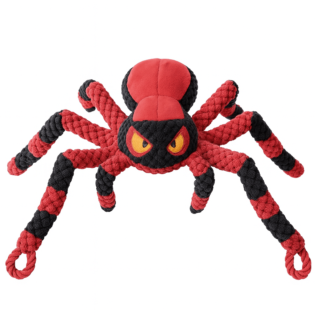 Large Dog Toy – Red Spider - LURE Wellness