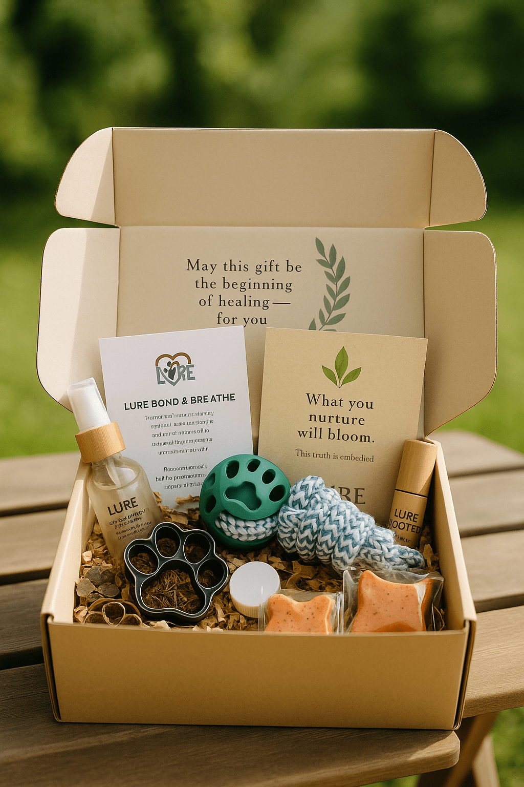 LURE Bond & Breathe Kit (Pet + Human Connection Ritual) - LURE Wellness