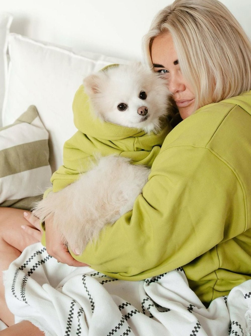 Perfect Hoodie | Matching Dog & Human Hoodie (Lime Edition) - LURE Wellness