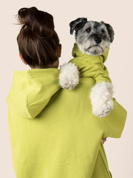 Perfect Hoodie | Matching Dog & Human Hoodie (Lime Edition) - LURE Wellness