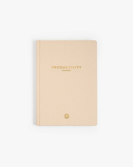Productivity Planner – Beige - LURE Wellness