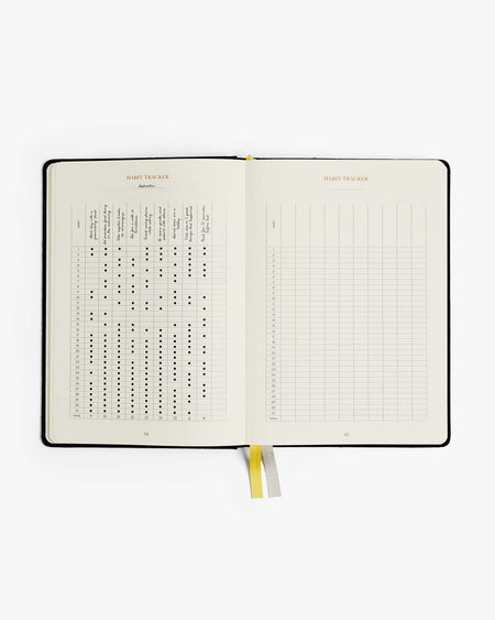 Productivity Planner - Black - LURE Wellness