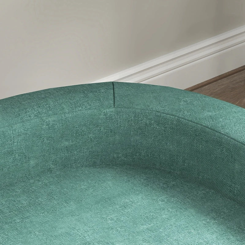 Elevated Dog Sofa Bed with Washable Cushion | Sage Green