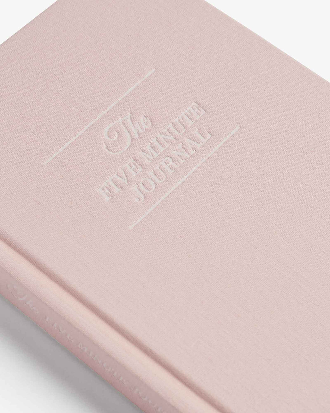 The Five Minute Journal - Blush Pink - LURE Wellness