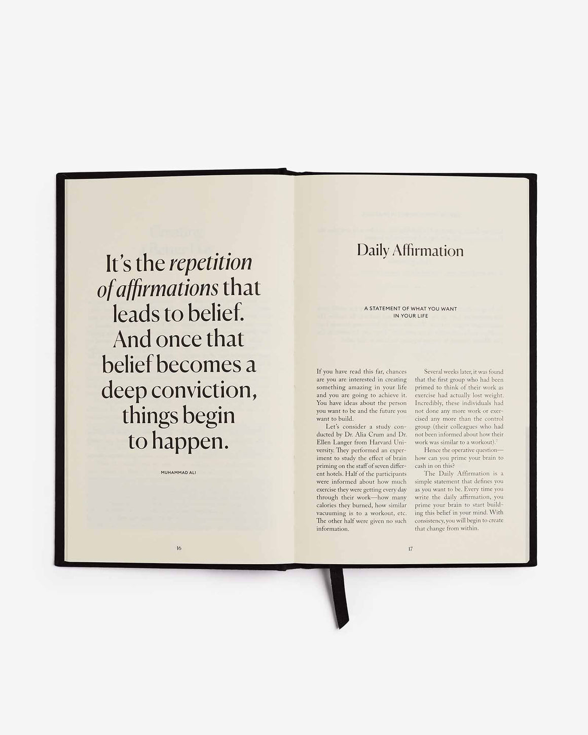 The Five Minute Journal – Bold Black - LURE Wellness