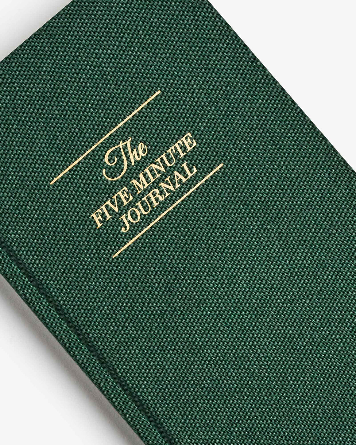 The Five Minute Journal – Earth Green - LURE Wellness