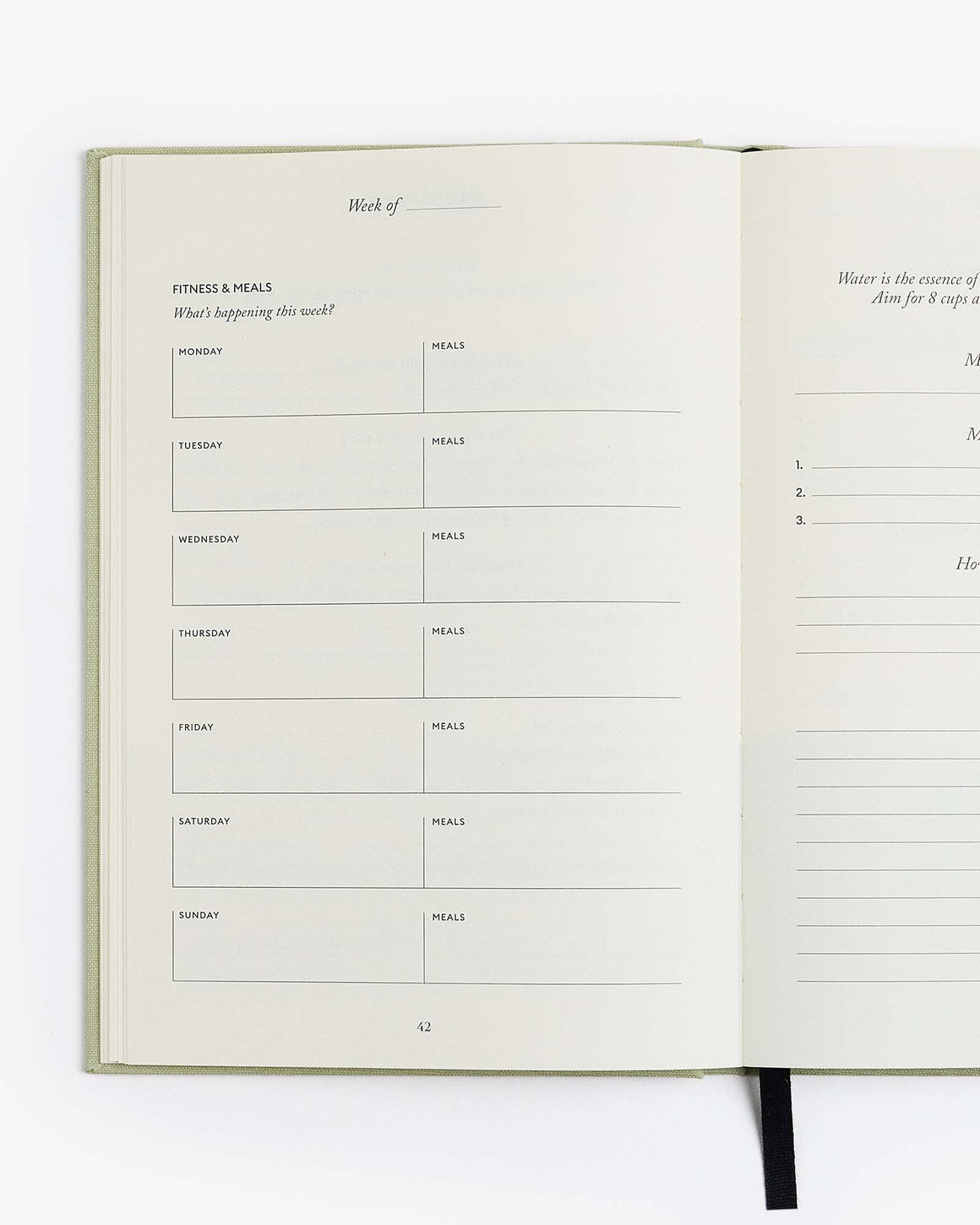 The Five Minute Journal Health & Fitness Edition - LURE Wellness