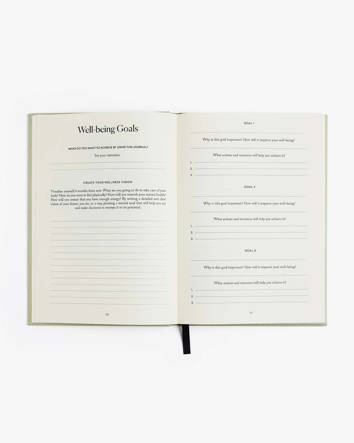 The Five Minute Journal Health & Fitness Edition - LURE Wellness