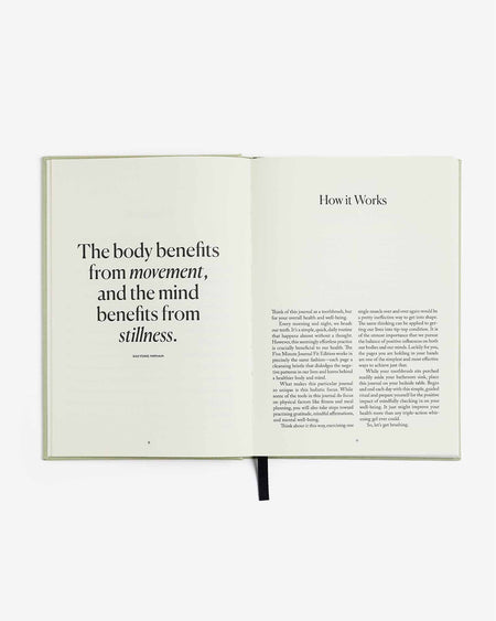 The Five Minute Journal Health & Fitness Edition - LURE Wellness