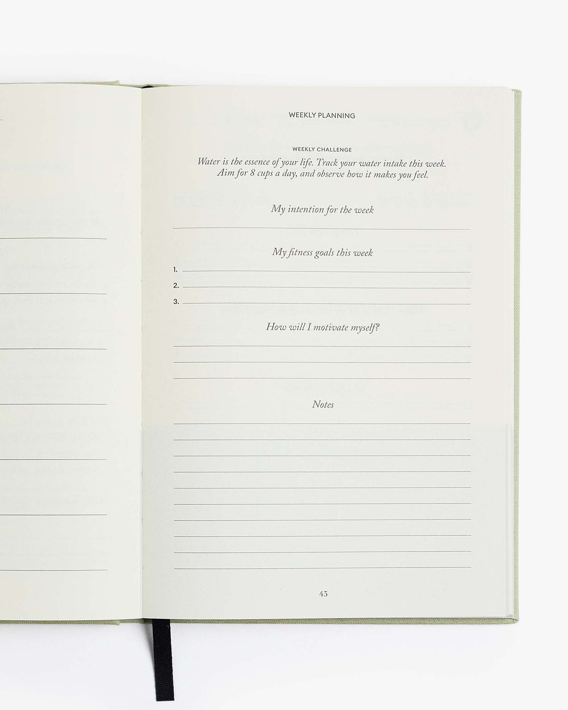 The Five Minute Journal Health & Fitness Edition - LURE Wellness