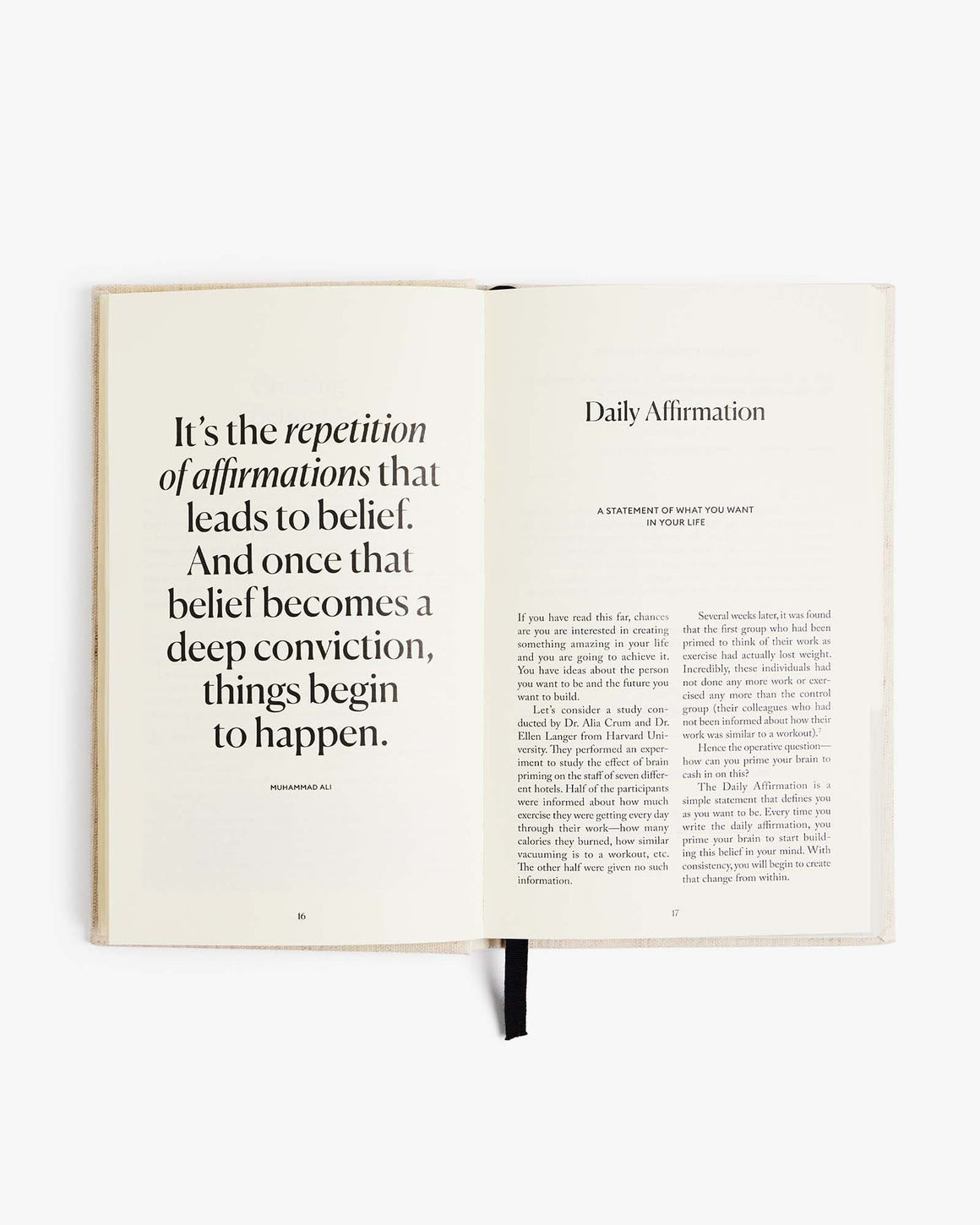 The Five Minute Journal – Original Linen - LURE Wellness