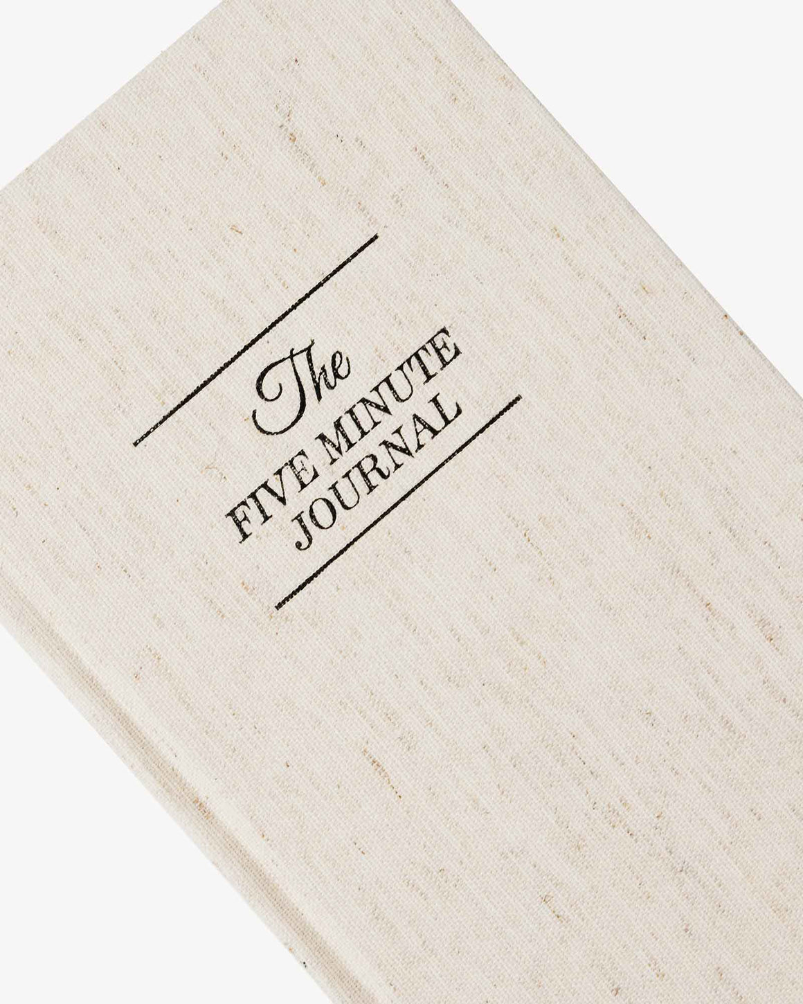 The Five Minute Journal – Original Linen - LURE Wellness