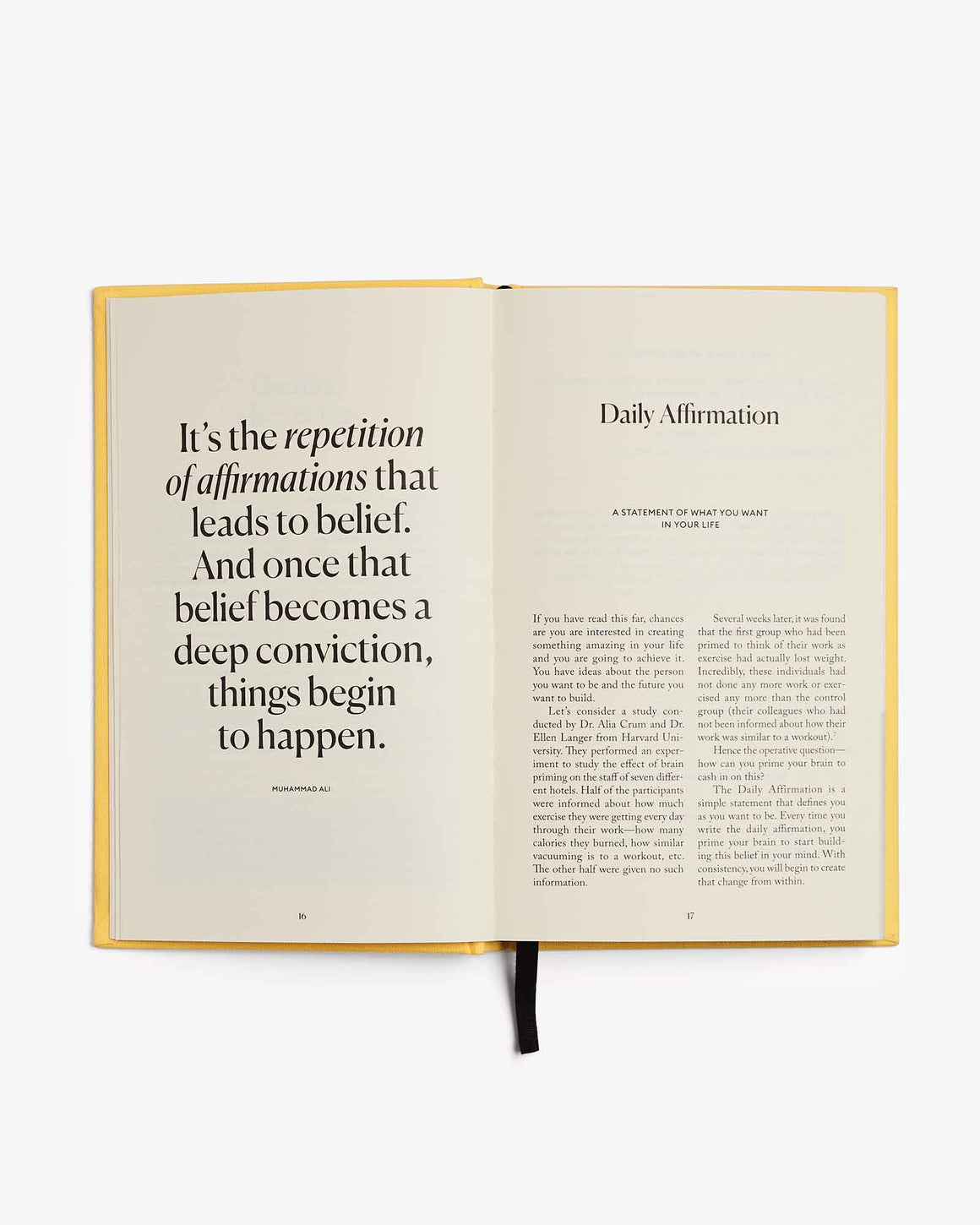 The Five Minute Journal - Sunshine Yellow - LURE Wellness