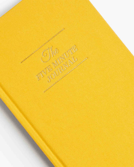 The Five Minute Journal - Sunshine Yellow - LURE Wellness
