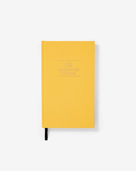 The Five Minute Journal - Sunshine Yellow - LURE Wellness