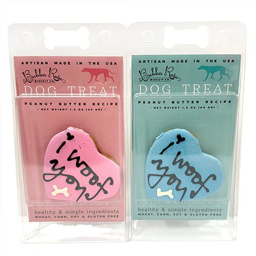 Woof Hearts — Peanut Butter Dog Treats - LURE Wellness