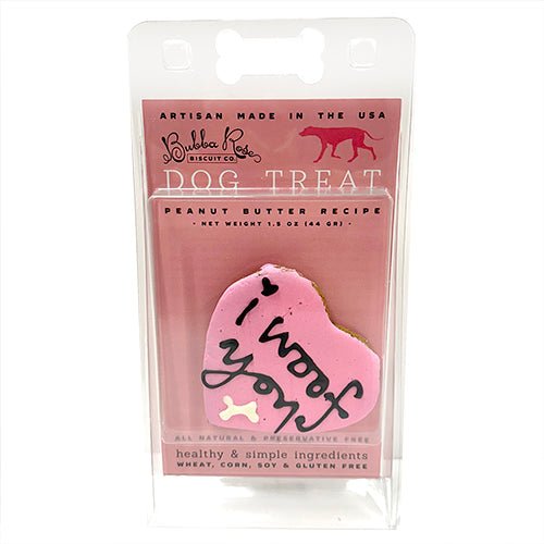 Woof Hearts — Peanut Butter Dog Treats - LURE Wellness