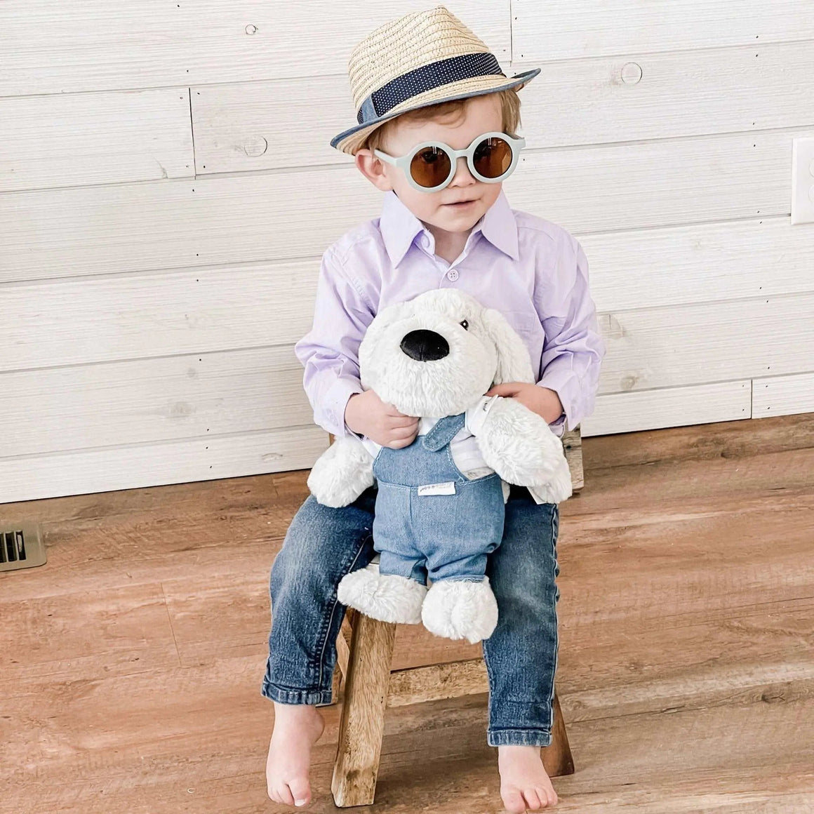 Xander Dog – Lavender Comfort Stuffed Animal - LURE Wellness